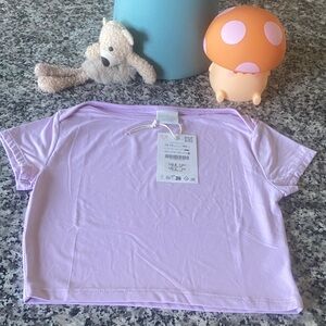 NWT ZARA cropped t-Shirt